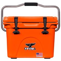 ORCA ORCBZO020 Cooler, 20 qt Cooler, Blaze Orange, Up to 10 days Ice Retention