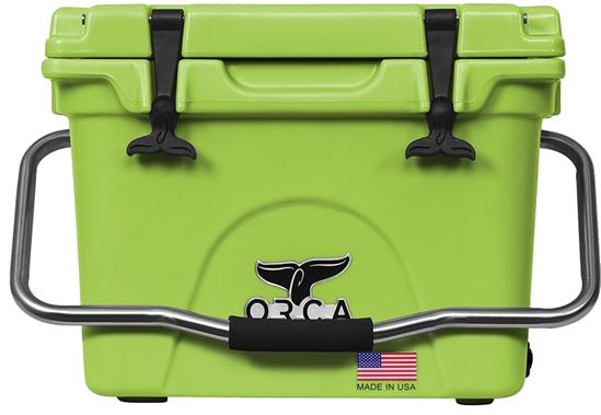 ORCA ORCL020 Cooler, 20 qt Cooler, Lime, 10 days Ice Retention
