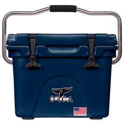 ORCA ORCNA020 Cooler, 20 qt Cooler, Navy, Up to 10 days Ice Retention