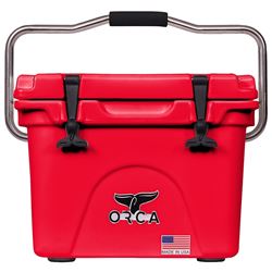ORCA ORCRE/RE020 Cooler, 20 qt Cooler, Red, 10 days Ice Retention