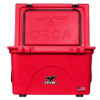 ORCA ORCRE040 Cooler, 40 qt Cooler, Red, Up to 10 days Ice Retention