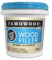 FAMOWOOD 42022126 Wood Filler, Natural, 576 g