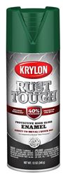 Krylon RTA9215 Rust-Preventative Spray Paint, Gloss, Forest Green, 12 oz, Can  6 Pack