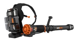 Worx Nitro WG572 Cordless Blower, Battery Included, 5 Ah, 20 V, Lithium-Ion, 800 cfm Air