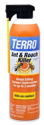 TERRO T540 Ant and Roach Killer, Liquid, Spray Application, Indoor, Outdoor, 16 oz Aerosol Can  6 Pack