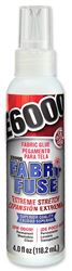 E6000 FABRI-FUSE 565004 Glue, Clear/Cloudy White, 4 fl-oz Bottle  6 Pack