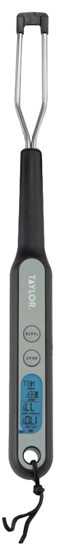 Taylor 5262231 Digital Fork Thermometer, Black
