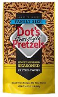 Dots Homestyle Pretzels 7050 Snacks, Honey Mustard Flavor, 24 oz  10 Pack