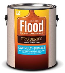 Flood CWF Multi-Surface FLD540XI-01 Waterproof Sealant, Liquid, Clear, 1 gal  4 Pack
