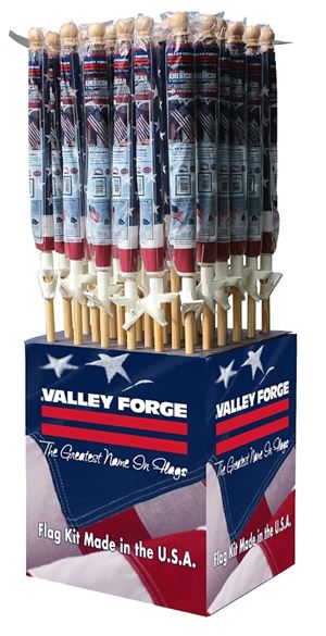 Valley Forge AA99051 Flag Kit Display, Pack of 36