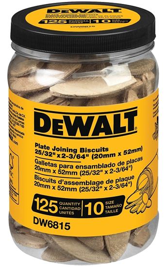 DeWALT DW6815 Biscuit, #10, Beech Wood