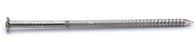 ProFIT 0241158S Siding Nail, 8D, 2-1/2 in L, 316 Stainless Steel, Checkered Brad Head, Ring Shank, 1 lb