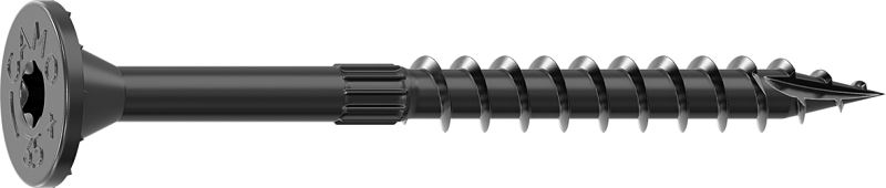 CAMO 0366190 Structural Screw, 5/16 in Thread, 3-1/2 in L, Flat Head, Star Drive, Sharp Point, PROTECH Ultra 4 Coated