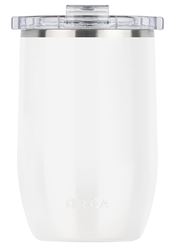 ORCA VIN12PE Wine Glass, 12 oz Capacity, Stainless Steel, Pearl, Dishwasher Safe: Yes