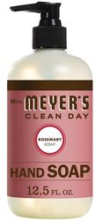 Mrs. Meyers 17450 Hand Soap, Liquid, Rosemary, 12.5 oz 