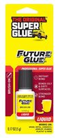 SUPERGLUE CORP Future Glue 00615 TV1 Superglue Corp, Liquid, Characteristic, Clear, 2 g Tube