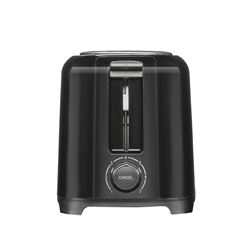 Proctor Silex 22215PS Wide Slot Toaster, 700 W, 2-Slice, Button Control, Black