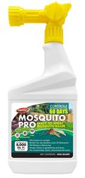 Martins 82250001 Mosquito Killer, Liquid, Spray Application, Home, Lawns, Ornamentanls, 1 qt Bottle