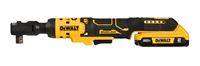 DeWALT Atomic Compact DCF512D1 Ratchet Kit, Battery Included, 20 V, 2 Ah, 1/2 in Drive, Square Drive