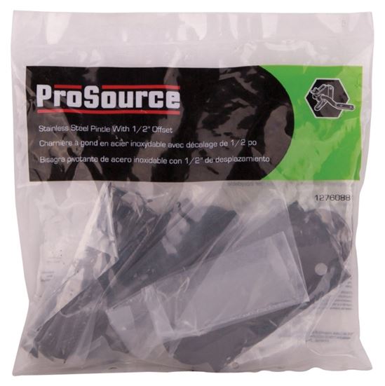 ProSource SH-S07-PS Pintel, 3-1/2 x 1-1/2 x 1 in, Black, Screw Mounting - VORG1276088