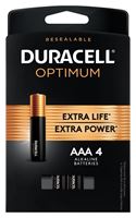 Duracell Optimum Series 032631 Battery, 1.5 V Battery, AAA Battery, Alkaline 