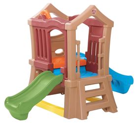 STEP2 800000 Double Slide Climber, Poly, Green 