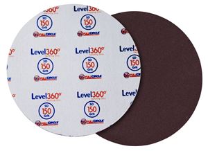 Full Circle SD150-5 Sanding Disc, 150 -Grit, Very Fine, Aluminum Oxide, 8-7/8 in Dia