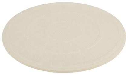 Omaha BBQ-37239 Pizza Stone, 15 in L, Cordierite, Beige, Pack of 4 
