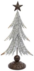 Gerson 2421230 Metal Tree Figurine Cmas, 16 in 12 Pack 