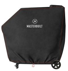 Masterbuilt 560 MB20080220 Charcoal Grill and Smoker Cover, 55.7 in W, 47.07 in H, PVC, Black 