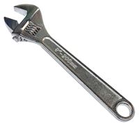 Vulcan WC917-04 Adjustable Wrench, 8 in OAL, Steel, Chrome, Pack of 30 