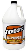 Titebond 5036 All Purpose Glue, White, 1 gal Jug 