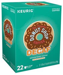 The Original DONUT SHOP K-CUP 5000341140 Decaf Coffee Cup 4 Pack 