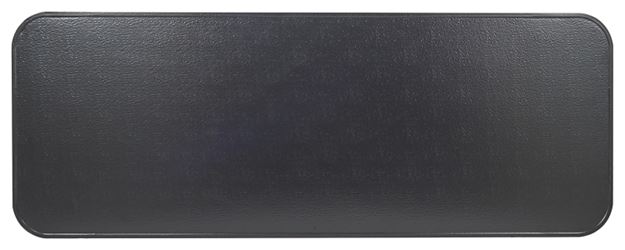 HY-C T2UL1848BL-1 Stove Board, 48 in L, 18 in W, Steel, Black 