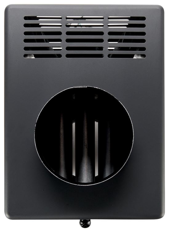 Magic Heat MH-6R Heat Reclaimer, Black, For: 6 in Bottom Crimp Chimney Systems - VORG7389992