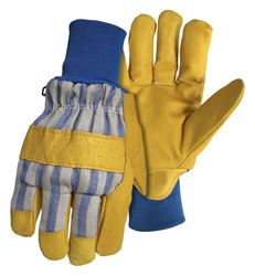 Boss 4341S Gloves, S, Wing Thumb, Knit Wrist Cuff, Cotton Back, Polyester Lining 