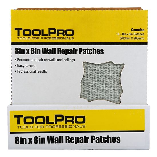 Toolpro TP04780 Drywall Repair Patch, 10 Pack - VORG7398944