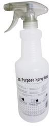 SPRAYCO 300905 All-Purpose Spray Bottle, Adjustable, Spray Nozzle, Plastic, Clear 