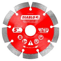 Diablo DMADS0500 Saw Blade, 5 in Dia, Segmented Rim, 1/PK 