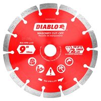 Diablo DMADS0900 Saw Blade, 9 in Dia, Segmented Rim, 1/PK 