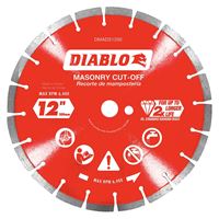Diablo DMADS1200 Saw Blade, 12 in Dia, Segmented Rim, 1/PK 