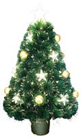 Hometown Holidays 54660 Shinning Star Fiber Optic, 15 in L, Shinning Star, Polyester/PVC, Green/White, Shiny