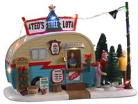 Lemax 04746 Teds Tree Lot Figurine, Battery Operated, 4.5 V  6 Pack