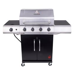 Char-Broil 463353021 Gas Grill, 30,001 to 40,000 Btu, Liquid Propane, 4-Burner, 435 sq-in Primary Cooking Surface 