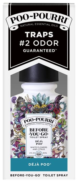 POO-POURRI BEFORE-YOU-GO DJP-002 Air Freshener Spray, 2 oz Bottle, Deja Poo