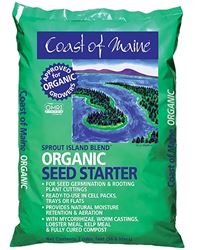 Coast Of Maine Sprout Island Blend Organic Seed Starter 2 Cubic Feet  