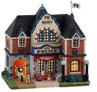 Lemax 15777 City Police Station Figurine  4 Pack 