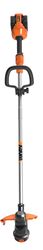 WORX Power Share WG183 Cordless String Trimmer, 2 Ah, 40 V Battery, 0.065 in Dia Line, Adjustable Auxiliary Handle