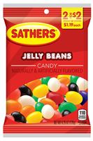 Sathers 2695 Bean Jelly Candy, 4.25 oz 12 Pack 