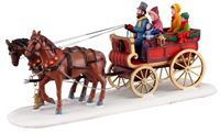 Lemax 13562 Carriage Cheer Figurine  6 Pack 